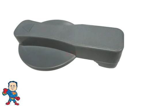 Gray 3-5/8″ Diverter Valve Handle Knob for Sundance 3-Way Spa – Replacement Part