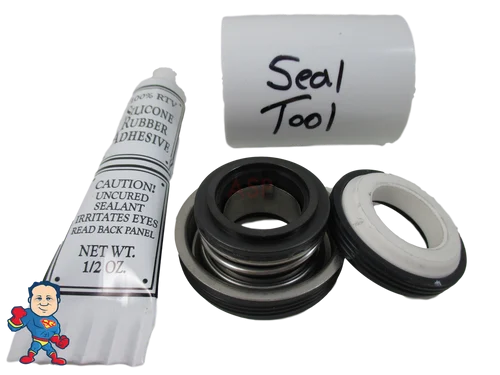 Guangdong LX Swim 56 Pump Wet End Seal Kit – Ceramic & Rubber Seal Assembly for Spa Hot Tub