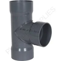 6″ x 4″ x 4″ PVC Duct Tee, 1034-T-060404