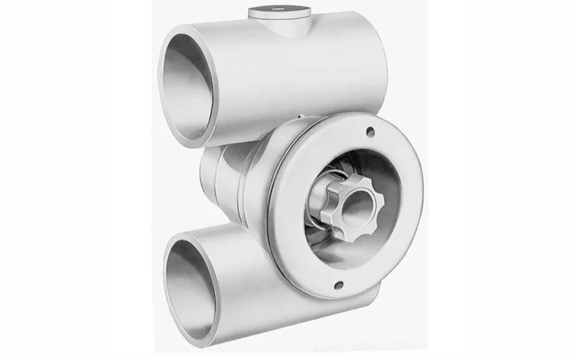 Hayward JetAir III SP1434PAKADGR 1 1/2″ x 1 1/2″ Dark Grey Jet Body with Bulkhead