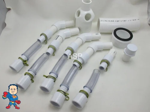 HotSpring Flow Cone Manifold Kit with 2″ Heater Union – Watkins Solana Tiger River Caldera Compatible