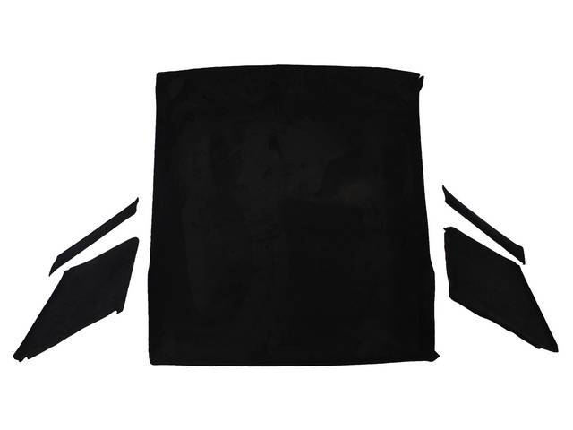 Sport Headliner, Charcoal Black UniSuede