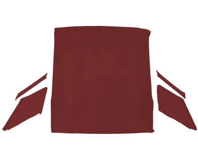 Sport Headliner, Bright Red Unisuede