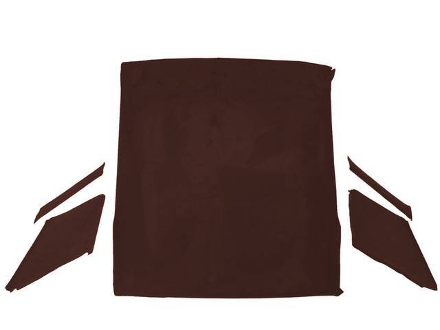 Sport Headliner, Dark Red Unisuede