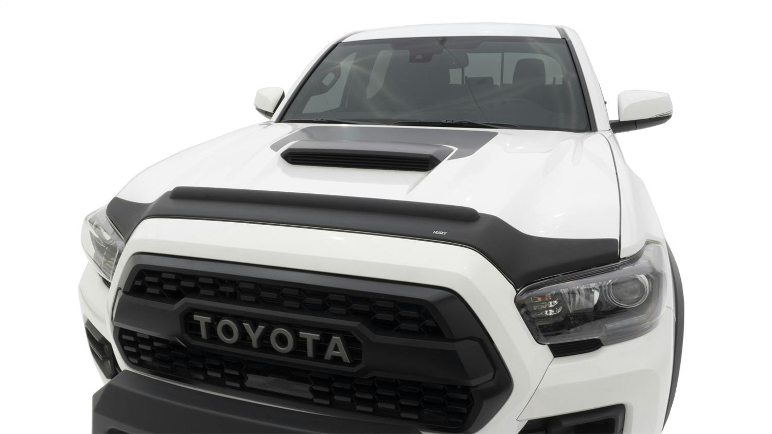 Husky Liners 2830007 Aeroskin II Hood Protector; Matte Black Low Profile