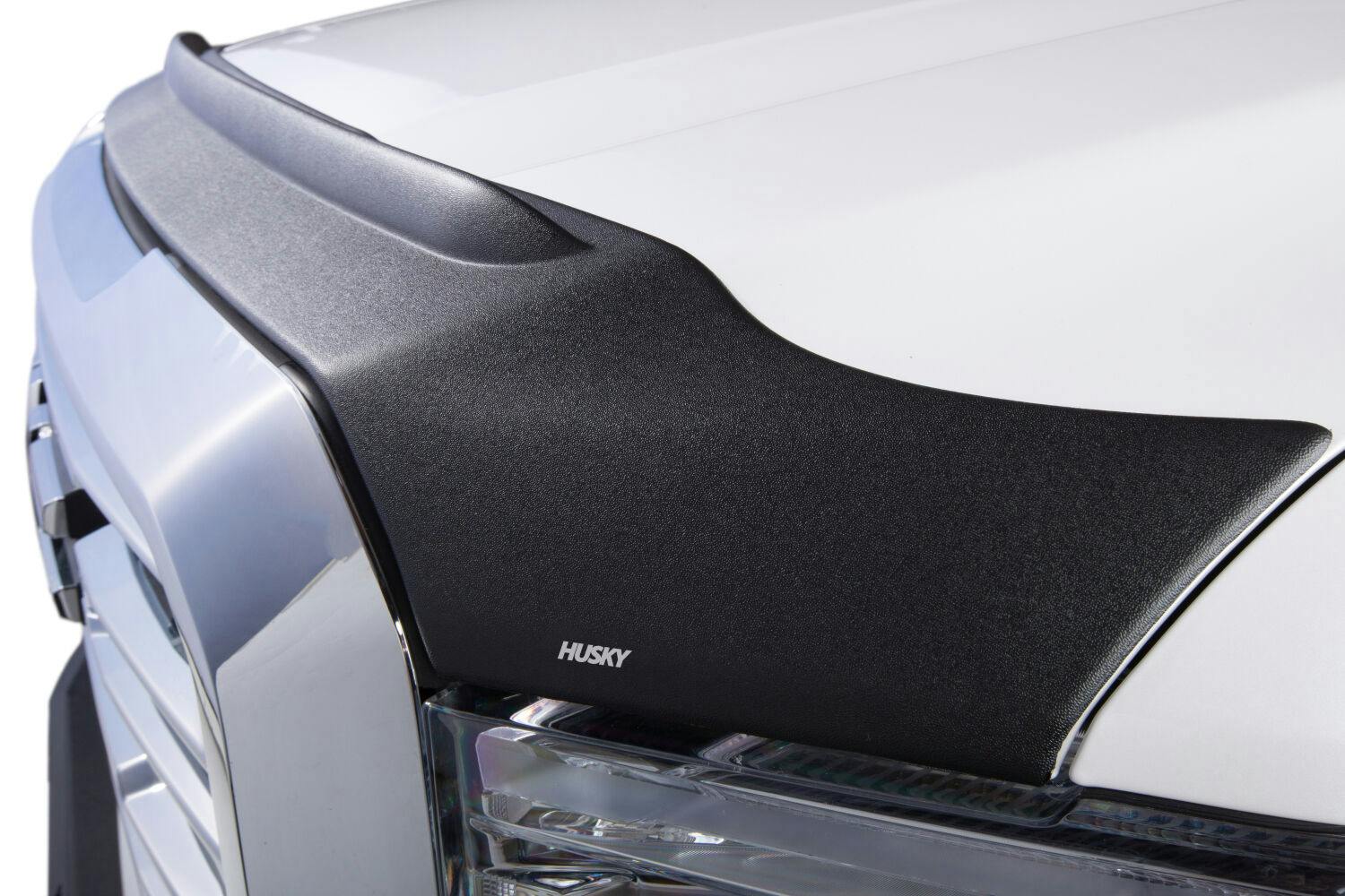 Husky Liners 2830003 Aeroskin II Hood Protector; Matte Black Low Profile