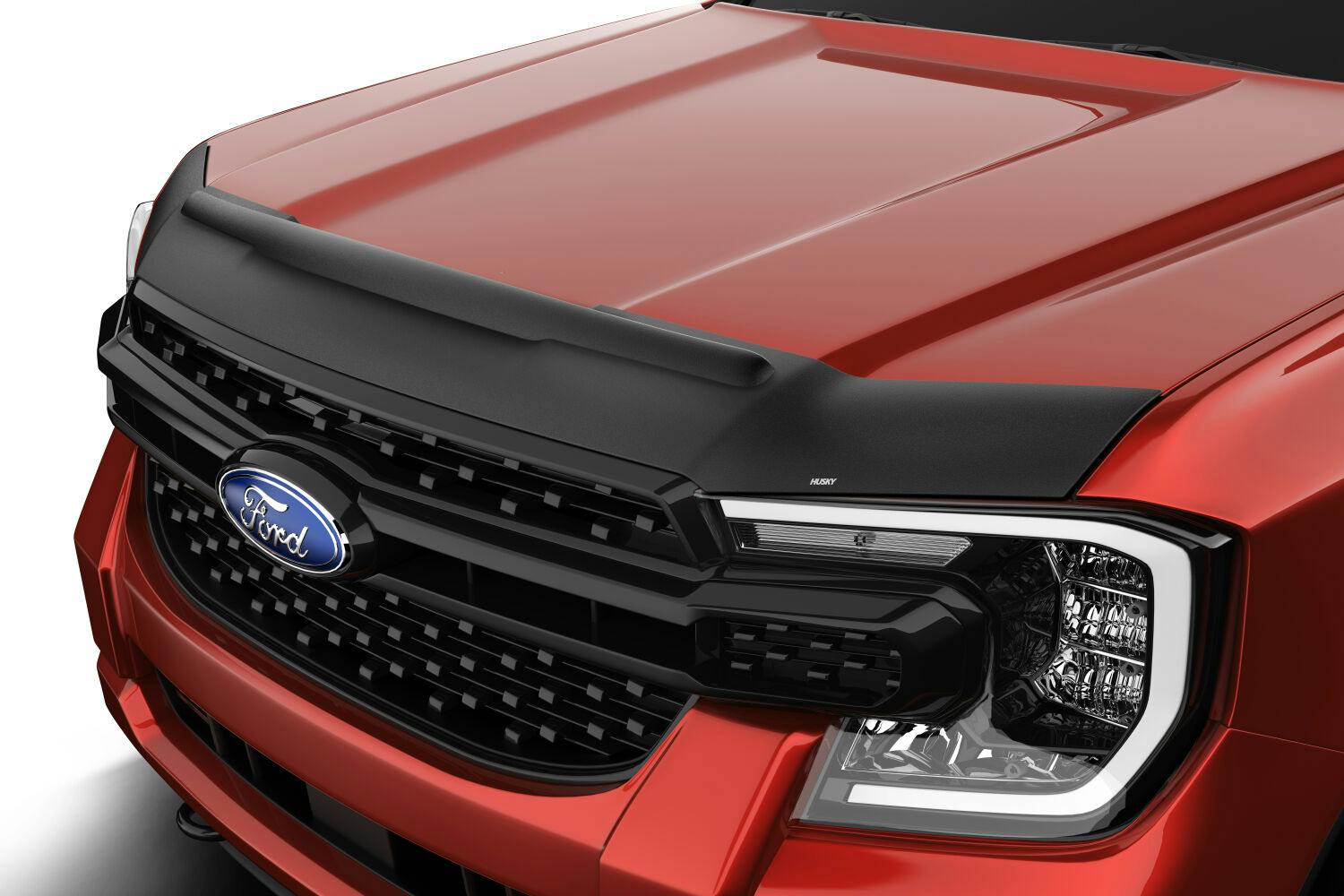 Husky Liners 2830166 Aeroskin II Hood Protector; Matte Black Low Profile