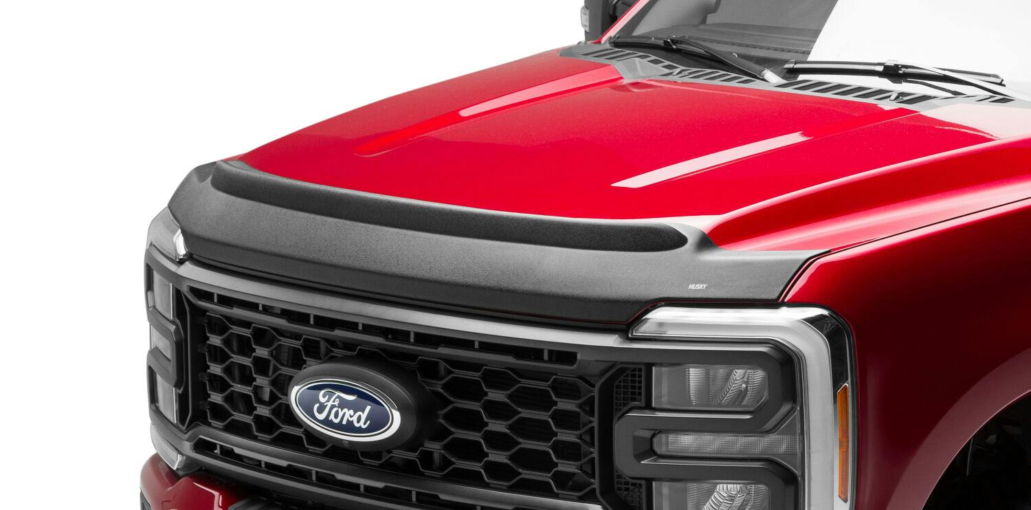 Husky Liners 2830135 Aeroskin II Hood Protector; Matte Black Low Profile