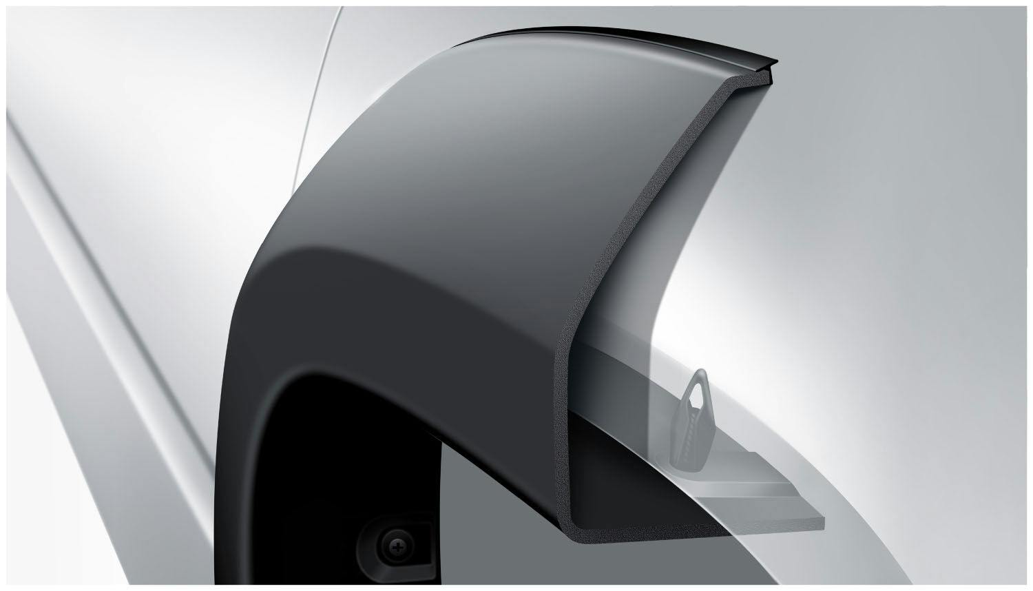 Husky Liners 2802902 Fender Flares Extend-a-Fender 4PC Set