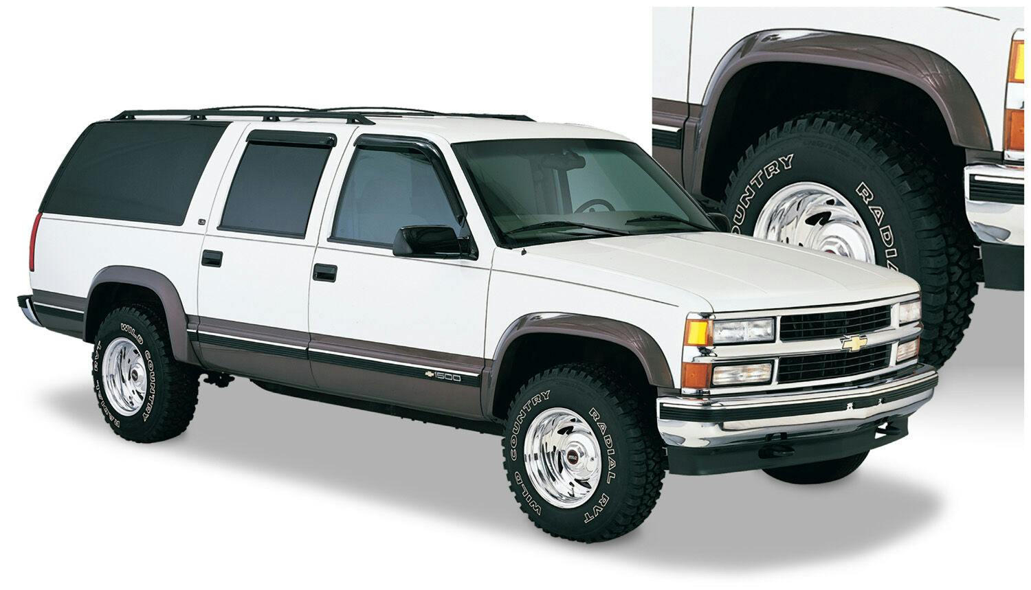 Husky Liners 2804901 Fender Flares Extend-a-Fender 4PC Set