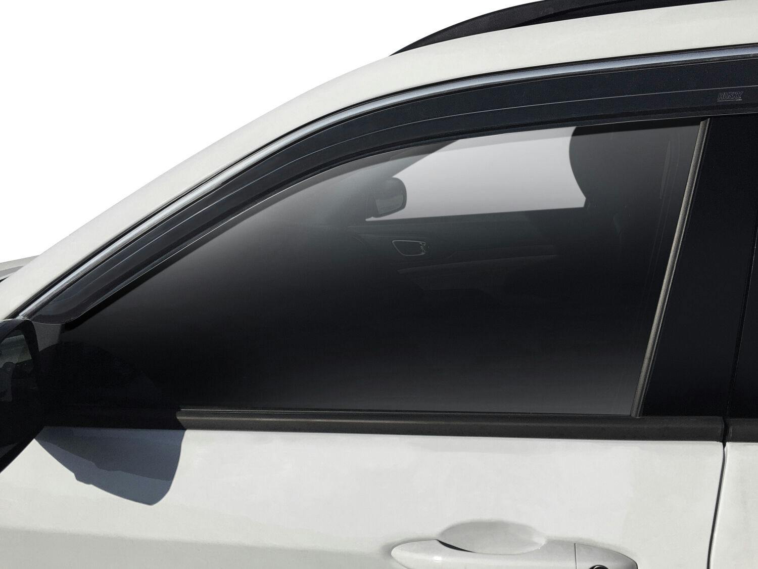 Husky Liners 2852011 Low Profile Ventvisor Deflector; Smoke; Outside Mount; 2 pc.