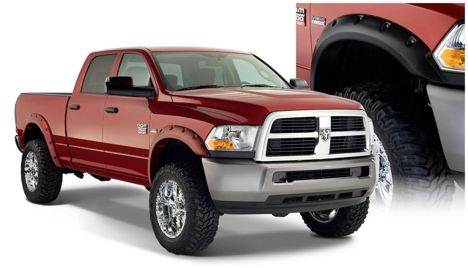 Husky Liners 2805919 Fender Flares Pocket-Style 4PC Set