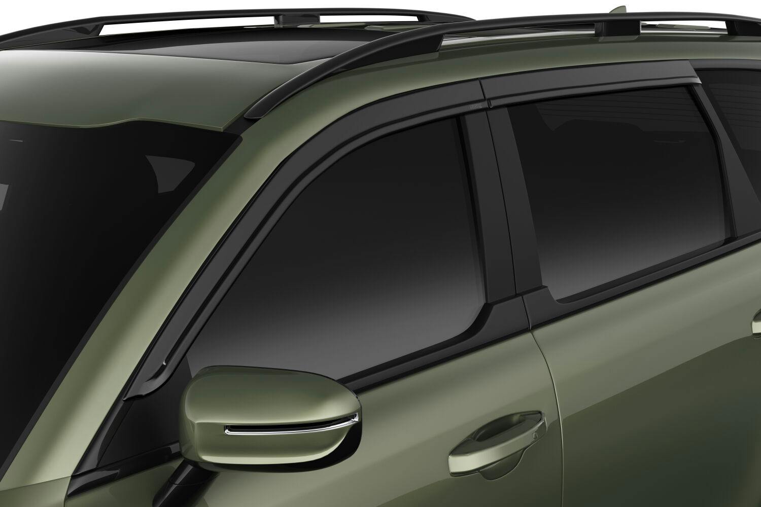 Husky Liners 2854130 Low Profile Ventvisor Deflector; Smoke; Outside Mount; 4 pc.