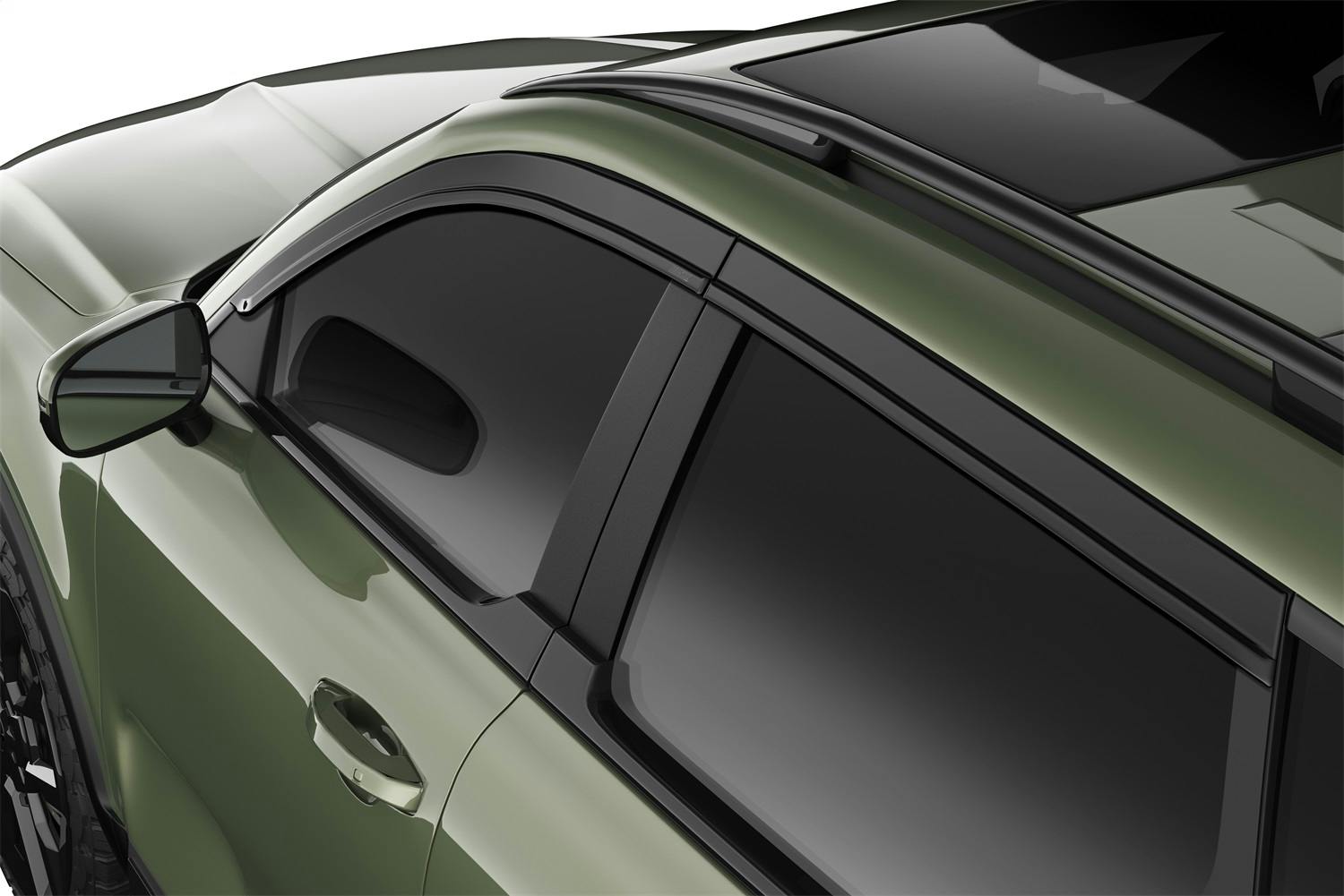 Husky Liners 2854148 Low Profile Ventvisor Deflector; Smoke; Outside Mount; 4 pc.