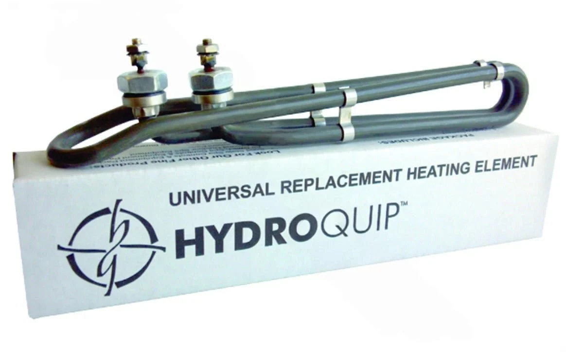 HydroQuip 12-0102-K 10″ Incoloy Flo-Thru Side Heater Element with Hardware 240V 4KW