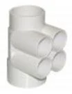 Jacuzzi Spa Water Manifold 4 Port 1 Inch Slip X 2 Inch Slip Spig 2540-050