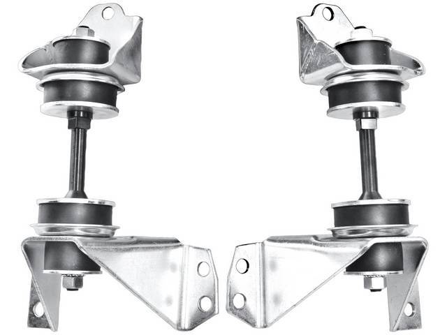 Engine Insulator / Mount Assembly, Complete, Front, rubber, reproduction