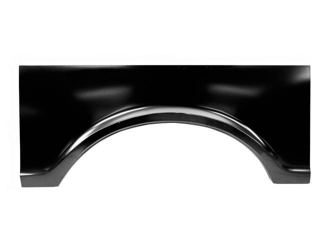 REPAIR PANEL, Bedside / Quarter, Center Bed Wheel Arch Panel, LH, 40 3/4 inch x 17 inch, repro
