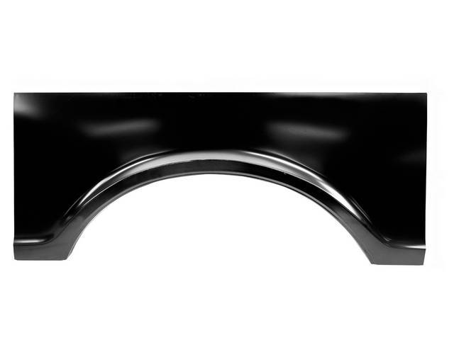 REPAIR PANEL, Bedside / Quarter, Center Bed Wheel Arch Panel, RH, 40 3/4 inch x 17 inch, repro