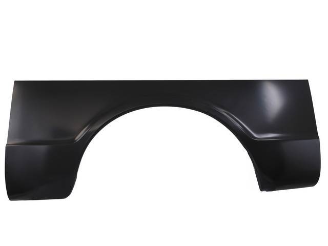 REPAIR PANEL, Bedside / Quarter, Center Bed Wheel Arch Panel, full w/ bed line, LH, 60 inch x 25 1/2 inch, repro