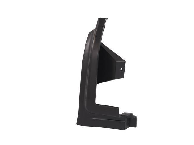 FILLER EXTENSION, Front Panel, LH, Black finish, repro