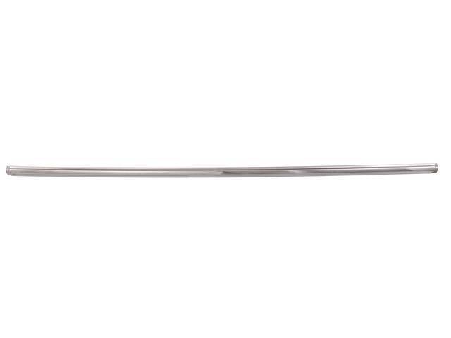Upper Grille Molding, incl 5 clips, reproduction