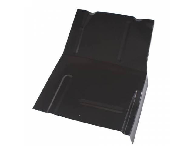Cab Front Floor Pan, RH, w/ half toe board section, 28 1/2 Inch Length x 22 1/2 Inch Width, 19 gauge, repro