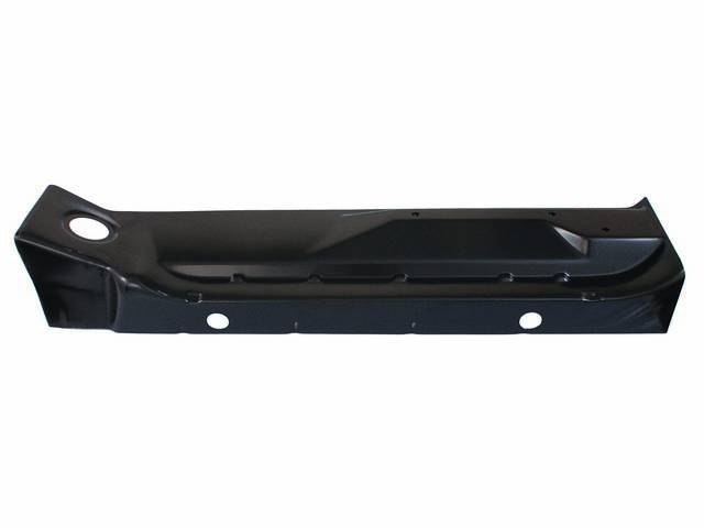 Outer Floor Pan Section, LH, with Back Plate, EDP-coated reproduction
