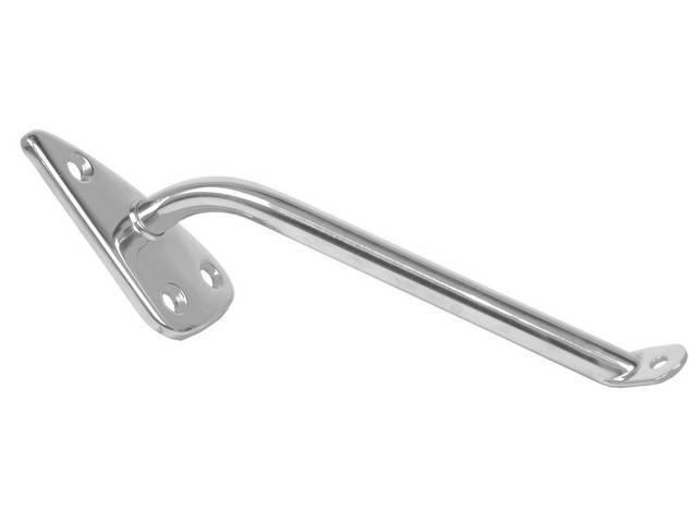 Mirror Bracket Arm, Exterior, Chrome, LH, reproduction