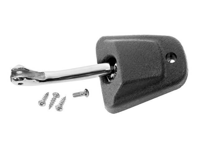 Inside Rear View Mirror Bracket, with black cover, reproduction