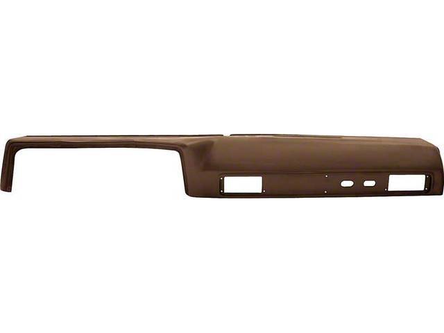 Buckskin Urethane Dash Pad Assembly, reproduction