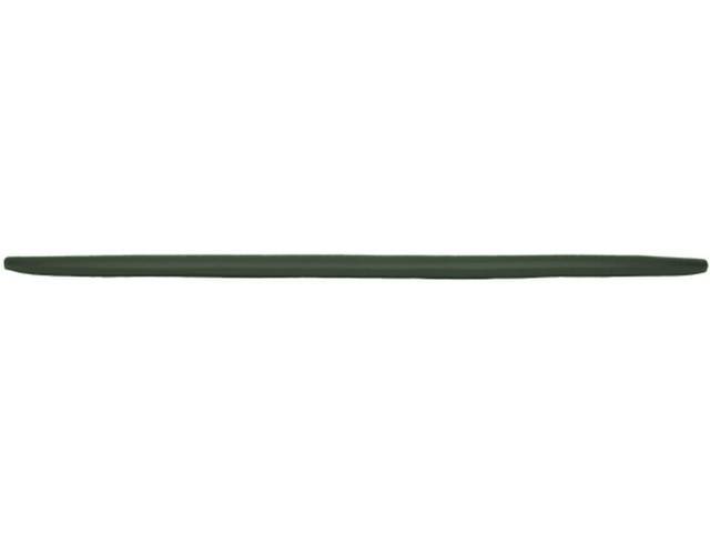 Dash Cover, Full, Molded Plastic, Green, Includes Adhesive