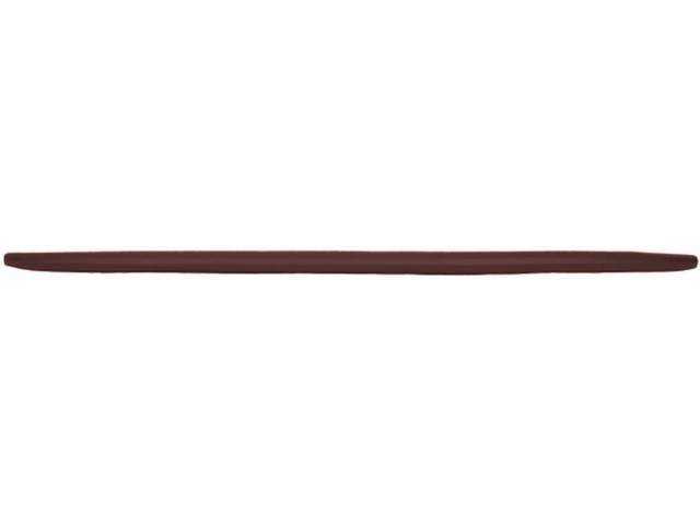 Dash Cover, Full, Molded Plastic, Brown, Includes Adhesive