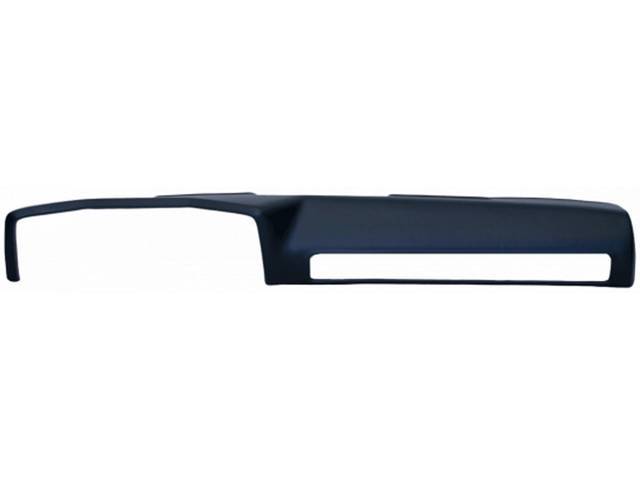 Dash Cover, Full, Molded Plastic, Shadow Blue, Includes Adhesive