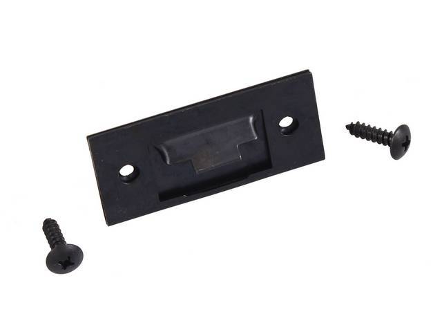 Glove Box Door Striker, w/ Screws, reproduction