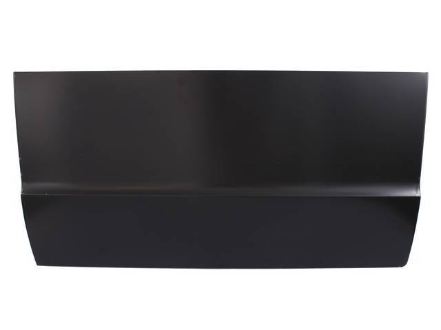 Door Skin Panel, Front, Lower Half, LH, 21 inches high, EDP-coated reproduction