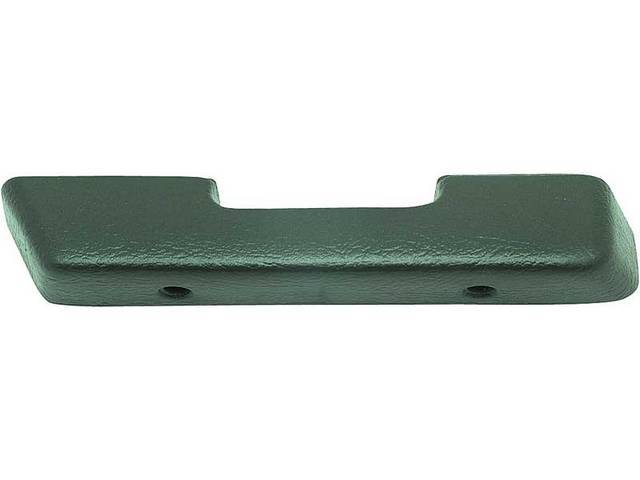 Front Door Arm Rest, Green, LH, reproduction