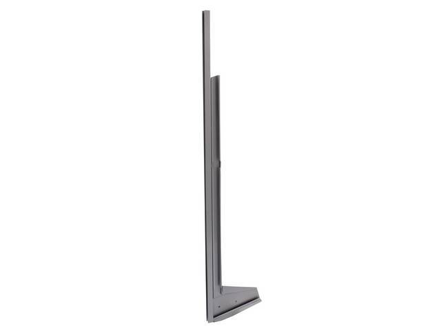 Front Door Glass Sash Channel, LH, this is the channel the glass sits in, reproduction