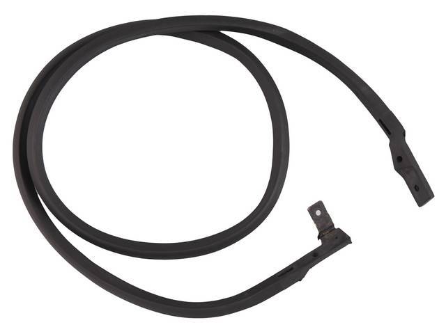 WEATHERSTRIP, Front Door, Top, LH, repro