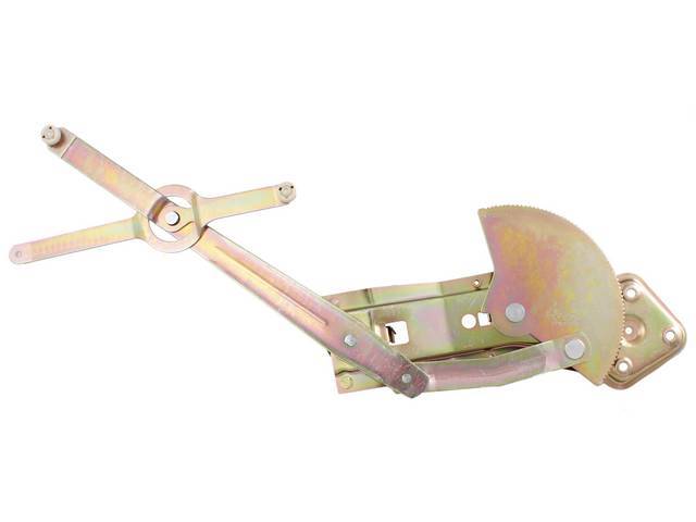 Window Regulator, LH, power, does not incl motor, reproduction