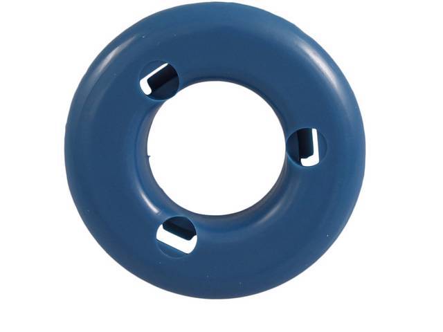 ESCUTCHEON, INTERIOR DOOR HANDLE / WINDOW CRACK, BLUE