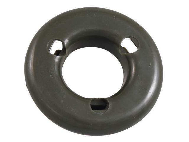 ESCUTCHEON, INTERIOR DOOR HANDLE / WINDOW CRACK, GREEN