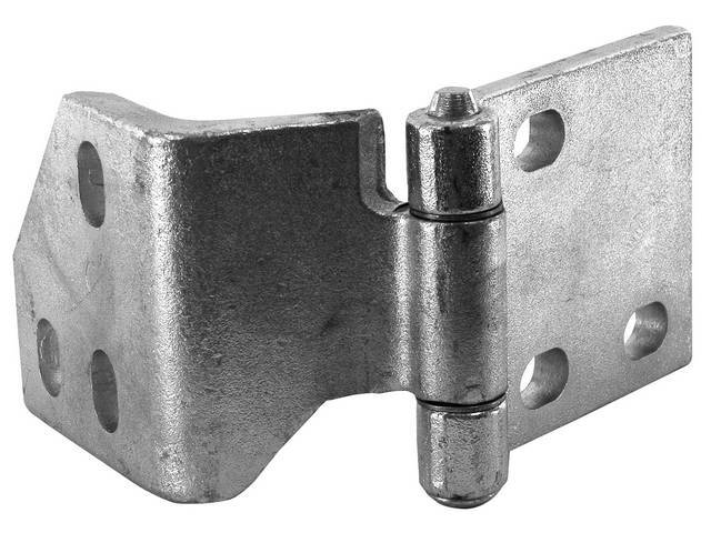 Lower Door Hinge, LH, No hardware incl, reproduction