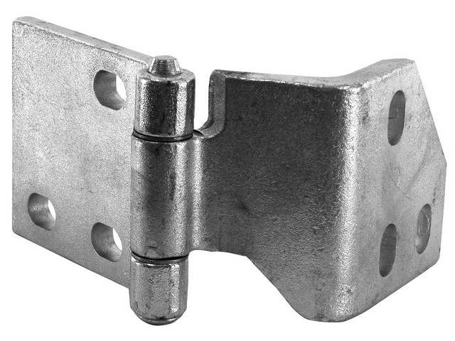 Lower Door Hinge, RH, No hardware incl, reproduction