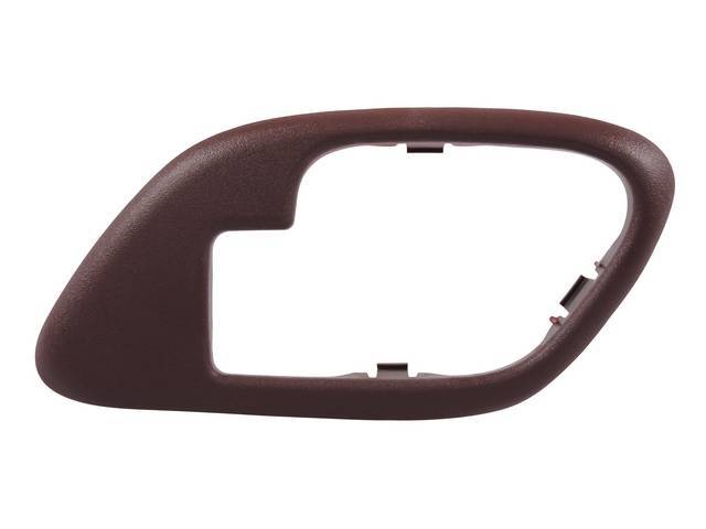 Front Door Handle Bezel, Inside, RH, RED for (95-98)