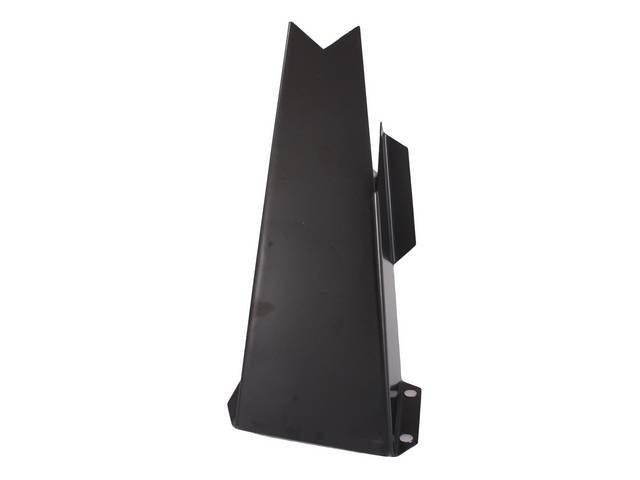 SUPPORT, Cab Floor, Rear, LH, 15 Inch x 5 1/2 Inch, 19 gauge sheet metal, Universal slip-on (Will req final modification to fit), repro ** Attaches to the frame rail and helps support the floor pan **
