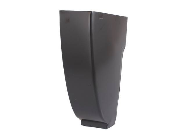 Partial Outer Cab Corner Repair Panel, LH, 22 gauge steel, EDP coated, good reproduction