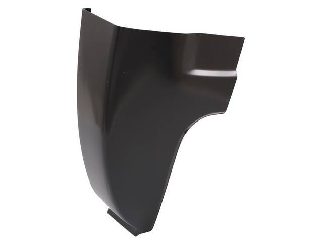 Full Outer Cab Corner Repair Panel, LH, 18 gauge steel, EDP coated, best reproduction
