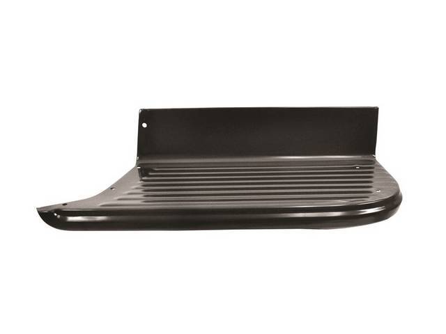 STEP ASSY, Running Board, RH, black painted finish, repro