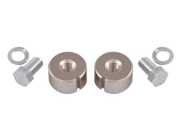 TRUNNION, Tail Gate, cadmium plated, w/ bolts, repro